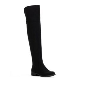 SUN STONE Womens Black Slip Resistant Allicce Round Toe Zip-Up Boots Shoes 7 WC